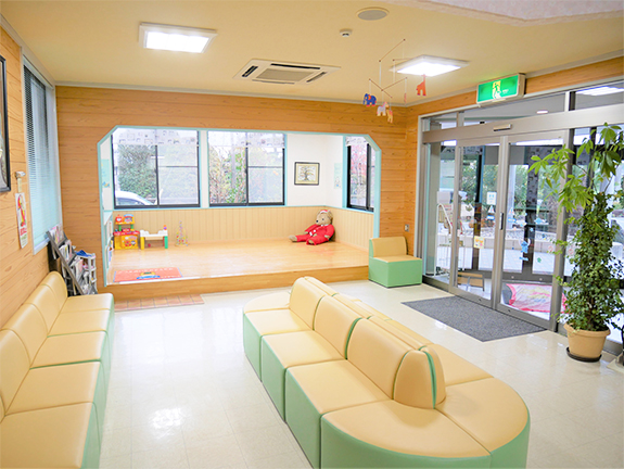 竹内小児科の待合室
